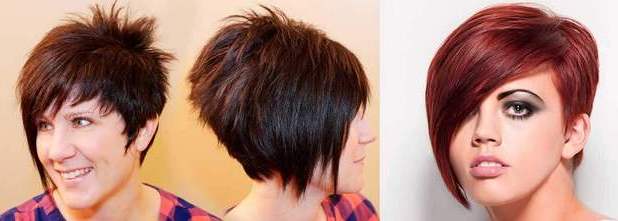 Creative haircuts and hair coloring for medium, short, long hair. Fashion trends 2020. Photo