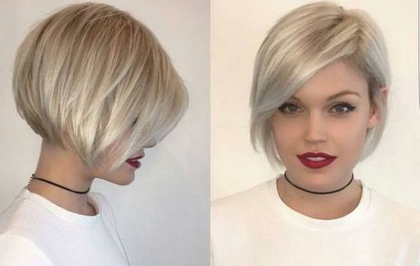 Creative haircuts and hair coloring for medium, short, long hair. Fashion trends 2020. Photo