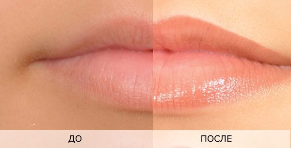 Permanent lip makeup: with shading, enlargement effect, 3d, ombre, in watercolor technique, velvet lips. Before and after photos