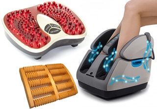 Foot massager. Ranking of the best: Bliss, Marutaka, Casada, Gezatone. Electric, roller, wooden. Reviews and prices