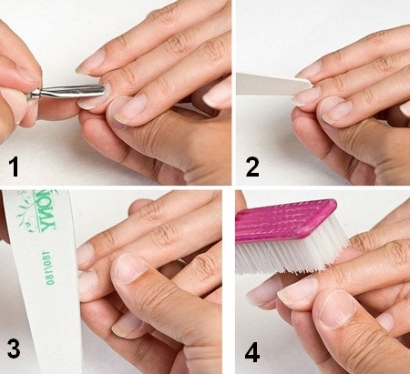 Gel nail extension at home. Materials, video tutorials step by step with photos for beginners