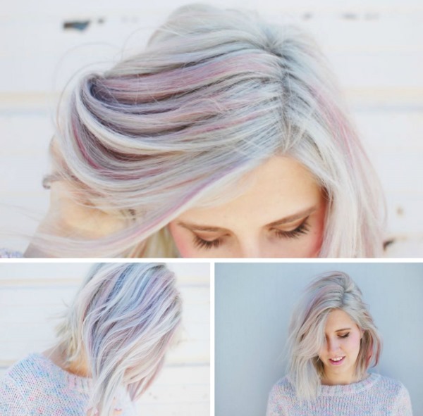 Ombre. Photo for light brown, dark, light and ash hair. How to do staining at home