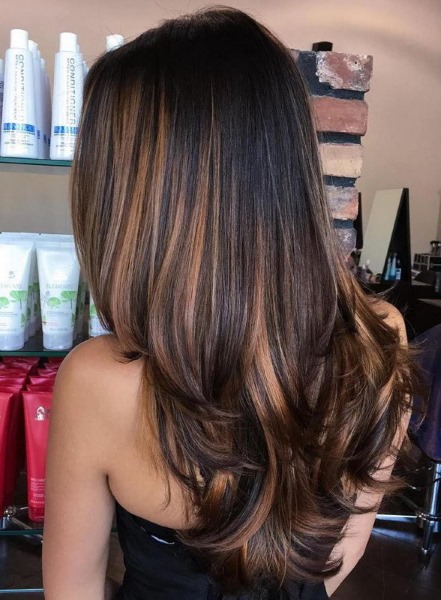 Ombre. Photo for light brown, dark, light and ash hair. How to do staining at home