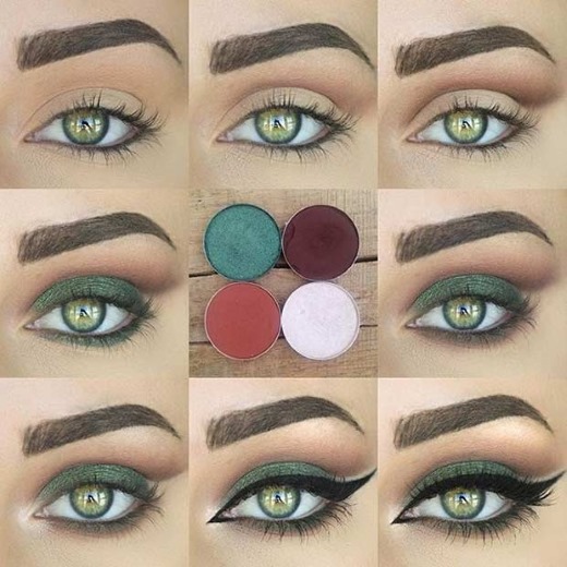 Professional makeup - rules, technique for beginners at home: blue, gray, green, brown eyes. A photo