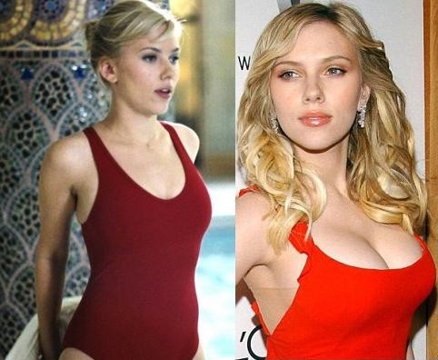 Scarlett Johansson. Photo in a swimsuit, 18+ stolen by hackers. Biography, figure parameters before and after plastic surgery