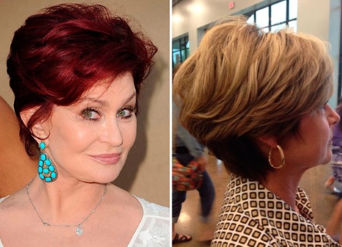 Tagli di capelli da donna alla moda per donne di 50 anni per capelli corti, medi e lunghi. Foto con titoli