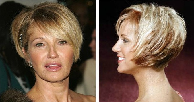 Fashionable women's haircuts for women of 50 years old for short, medium, long hair. Photos with titles