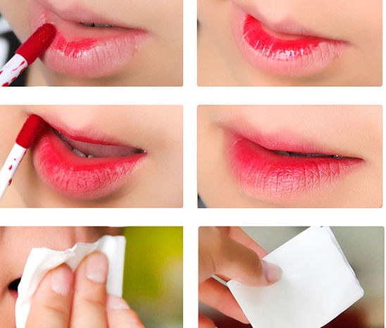 Lip tint - what is it, how to use it: gel, lipstick, felt-tip pen, film, marker. Top best tools