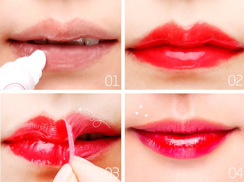 Lip tint - what is it, how to use it: gel, lipstick, felt-tip pen, film, marker. Top best tools