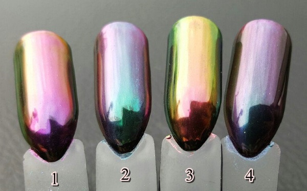 Mirror manicure: a photo, how to make a gel polish, rub in. Fashion designs, step by step instructions