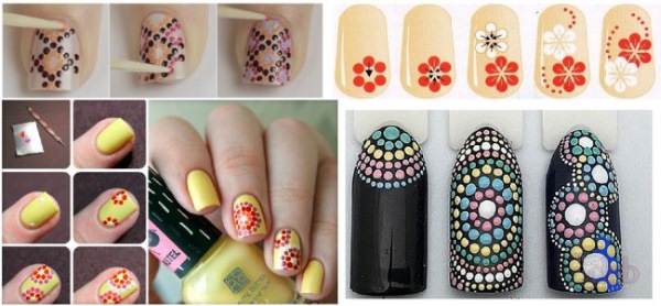 Dots for nail design. How to use for manicure, drawings. Best rating