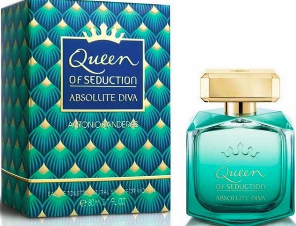 Profumi Antonio Banderas per le donne: Queen of seduction, Golden her Secret, Blue Seduction, Queen. Prezzi e recensioni