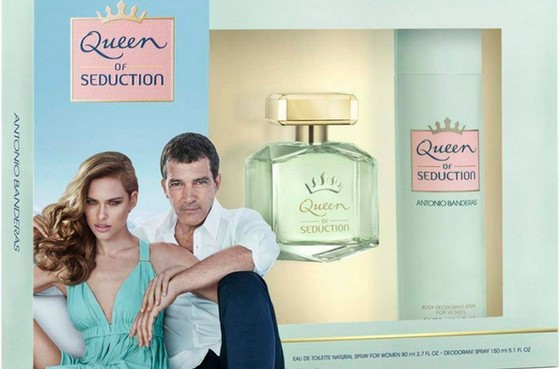 Antonio Banderas perfumes for women: Queen of seduction, Golden her Secret, Blue Seduction, Queen. Prices and reviews