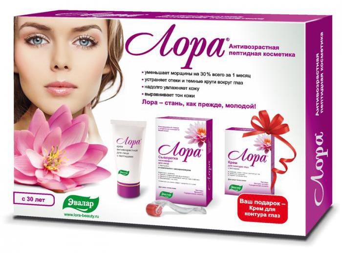 Lora cream with hyaluronic acid, face peptides. Efficiency, reviews of cosmetologists