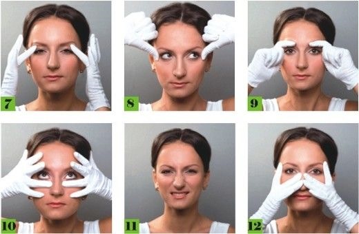 Gymnastics for the face from wrinkles: mimic, Japanese, Tibetan, Chinese. Flabbiness exercises, diagram