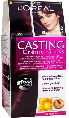 Paint Loreal Casting Cream Gloss. Photo of the color palette, instructions for use