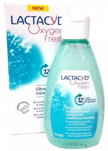 Lactacid for intimate hygiene: gel composition, instructions for use for sensitive skin