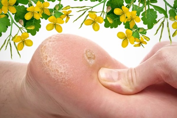 Celandine oil. Properties and application for skin and fungal diseases, in cosmetology, gynecology