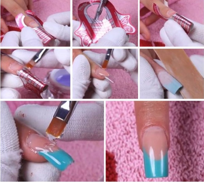 Extension of nails with gel. Photo instruction for beginners. Which gel is better, technology on forms, tips