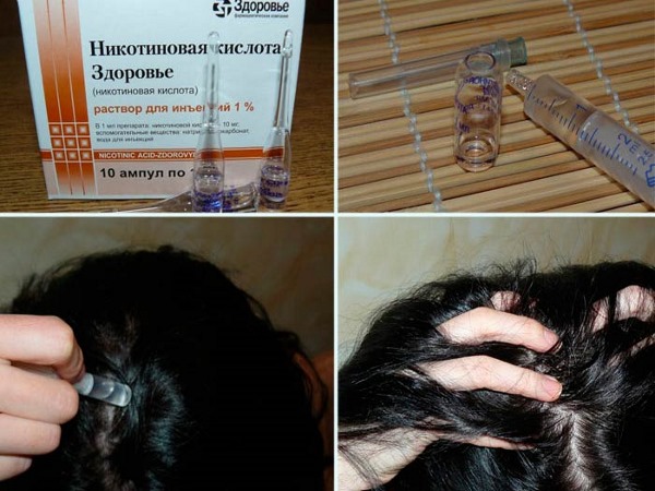 Nicotinic acid for hair growth. Indications, instructions for use in ampoules, tablets, masks. Reviews of trichologists