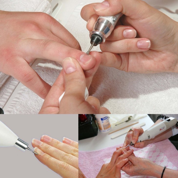 Edged manicure classic, dry, shellac, European. What's the difference with hardware and execution technology