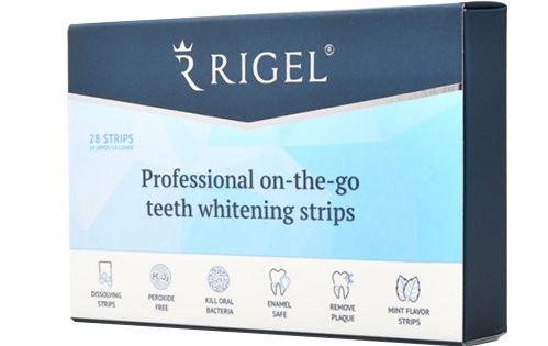 Teeth Whitening Strips: 3d white, Blend a Med, Crest, Rigel, Advanced teeth, Oral Pro, Bright light. Prices in pharmacies