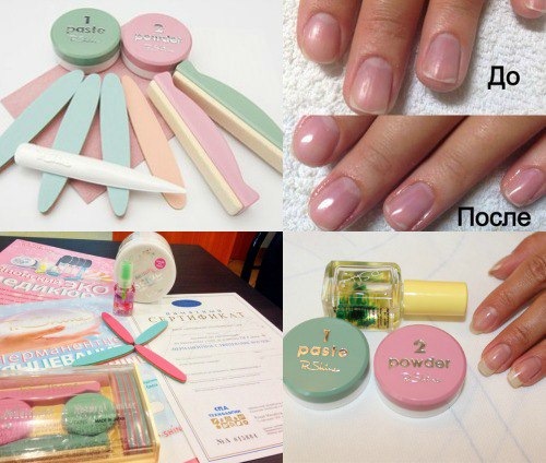 Manicure giapponese: cos'è, P-shine, Masura, set e tecnologia passo dopo passo con una foto