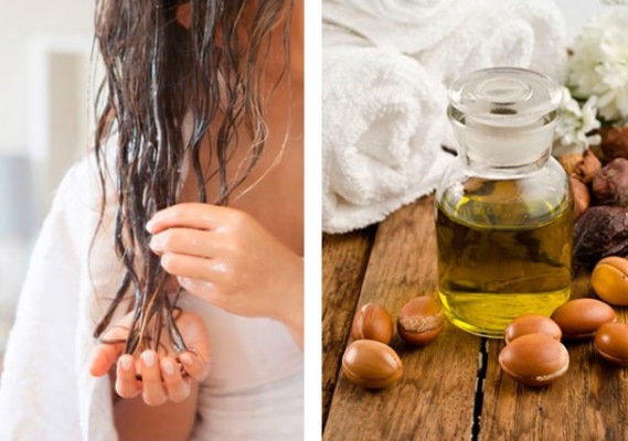 Argan oil for hair. Properties, how to use, professional products: Londa, Kapus, Hair vital, Tahe Keratin Gold