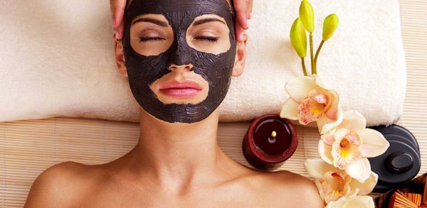 Black clay for face, hair, body skin. Properties and application: masks for acne, blackheads, cellulite, cleansing, slimming wraps