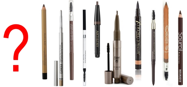 Eyebrow pencil. Beginner's Guide: Waterproof, Powdery, Waxy, Long Lasting