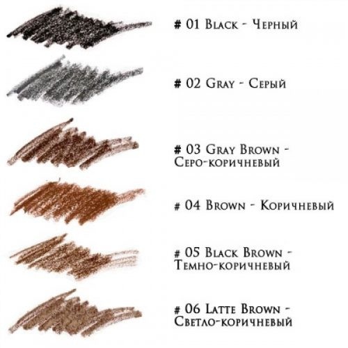 Eyebrow pencil. Beginner's Guide: Waterproof, Powdery, Waxy, Long Lasting