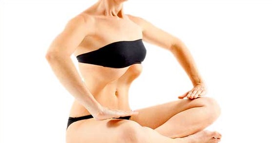 A set of exercises for the press, abdominal reduction for women, on the sides and legs at home