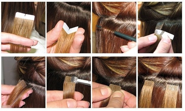 Tape hair extension: pros and cons, reviews, consequences, price. Correction and care