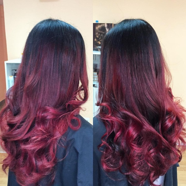 Colorazione cupa su capelli scuri. Foto, differenza con ombre, balayazh, shatush. Come farlo a casa