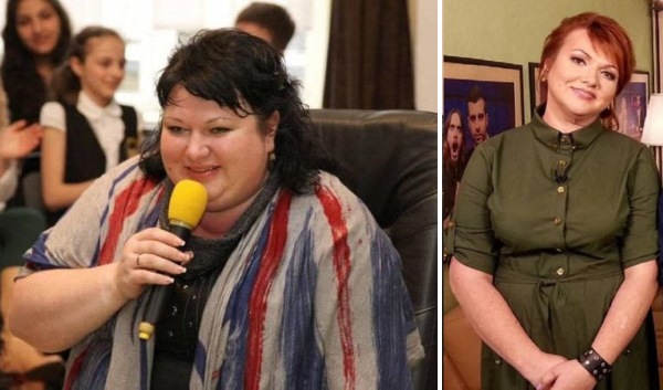 Photos of women before and after losing weight: Gagarina, Chekhov, Kartunkov, Kamenskikh, Afrikantova, Belotserkovskaya and other stars