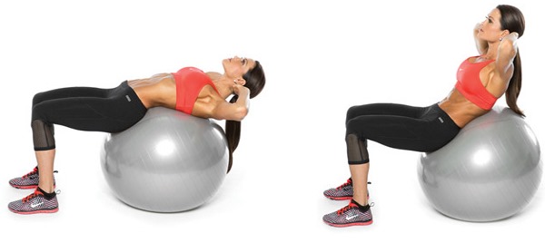 A set of exercises for the press for girls. Effective training with a roller, wheel, horizontal bar, bench, chair