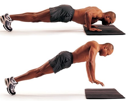 Push-up program for beginners. Table for gaining muscle mass, losing weight, pumping pectoral muscles, for all muscles of the body