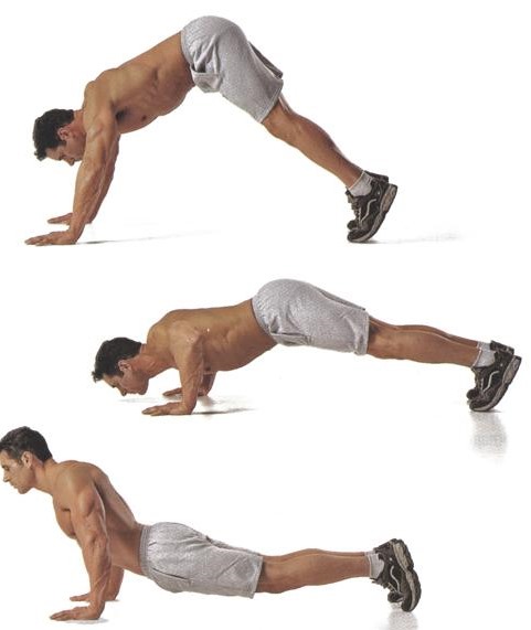 Push-up program for beginners. Table for gaining muscle mass, losing weight, pumping pectoral muscles, for all muscles of the body