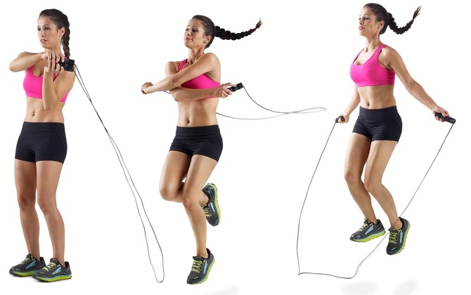 Jumping rope for weight loss. Table against cellulite, how many calories are burned. Benefit and harm, technique, results