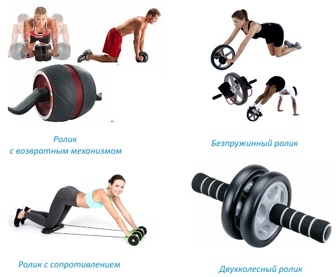 Press roller. Which one to choose, exercises for men and women. How to do it right