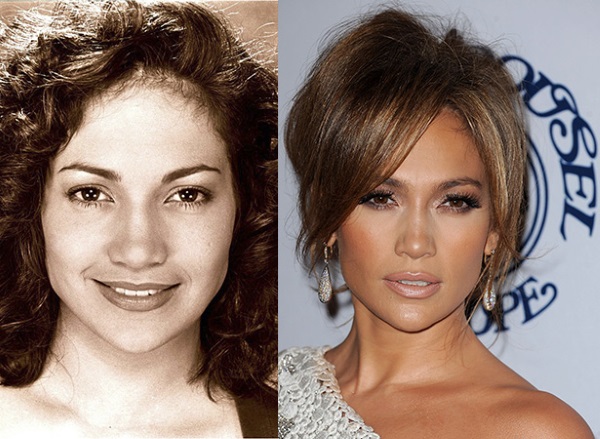 Jennifer Lopez. Photo in a swimsuit, figure parameters before and after plastic surgery