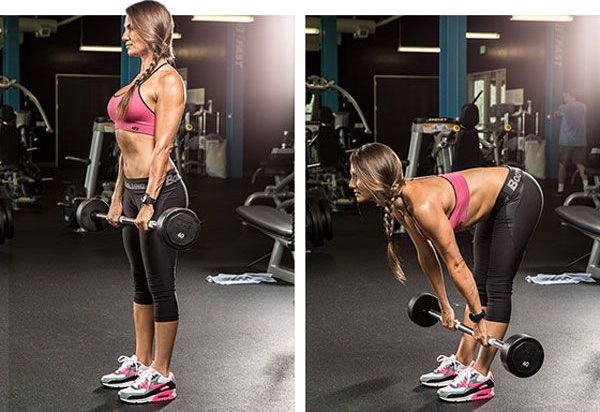 Leg exercises in the gym. Slimming program for pumping muscles