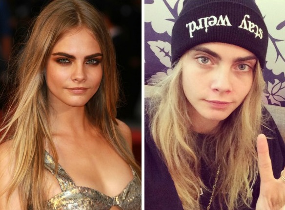 Cara Delevingne. Photo in a swimsuit, no makeup. Figure, appearance, height and weight, did you do plastic surgery, cosmetic procedures