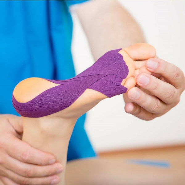 Kinesio taping. What is it in cosmetology, medicine, sports. Tapes, aesthetic, lymphatic drainage from wrinkles, nasolabial folds