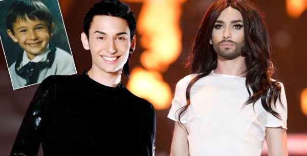 Conchita Wurst. Photos before and after surgery. How has changed from a man to a woman