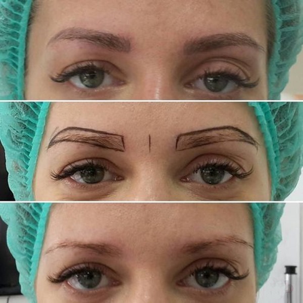 Permanent eyebrow makeup. Contraindications, consequences, complications