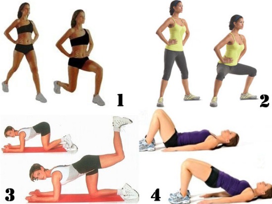 How to reduce the volume of the hips, buttocks, buttocks. A set of exercises for 2 weeks for girls