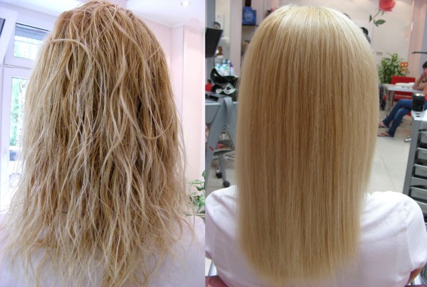 Biolamination of hair. What is it, photos, means, how it is done, price and results, reviews