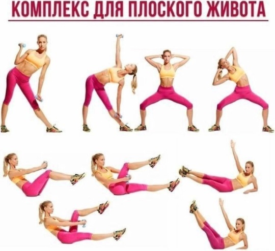 Exercises for the abdomen and sides, how to remove fat, a program for women. Effective complexes