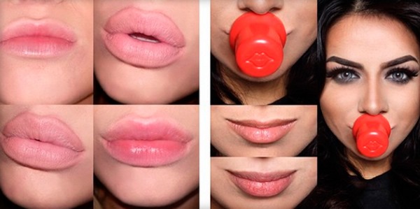 How to make lips bigger without surgery using makeup, bottles, exercises at home